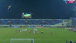 Helicóptero "visita" Gana-Guiné Equatorial