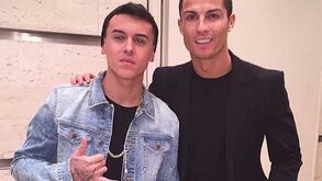 Kevin Roldán concretiza sonho na companhia de CR7