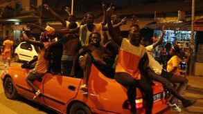 Um milhão de pessoas receberam campeã Costa do Marfim