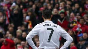 Ronaldo na sombra dos golos de Messi