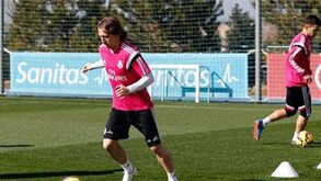 Modric de regresso aos treinos