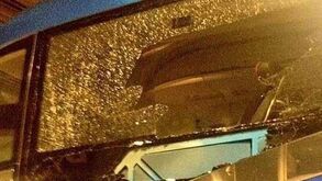 Autocarro do Celta de Vigo atacado na Corunha