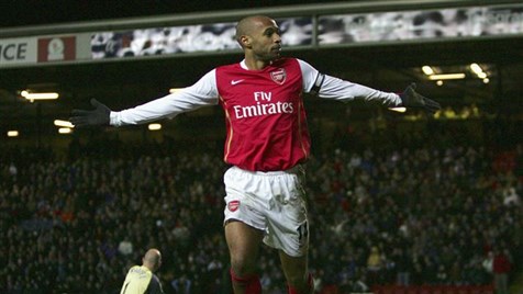 Thierry Henry: Jogar bem por seis - Bate Bola Inglês