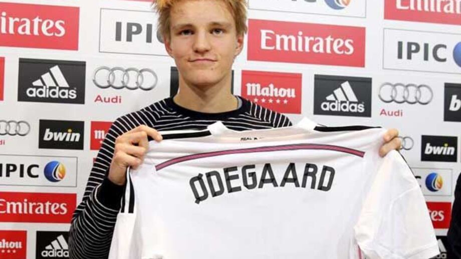 Odegaard inscrito na Champions