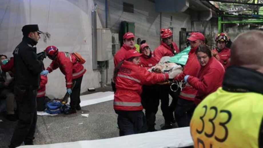 Fosso provoca vítima