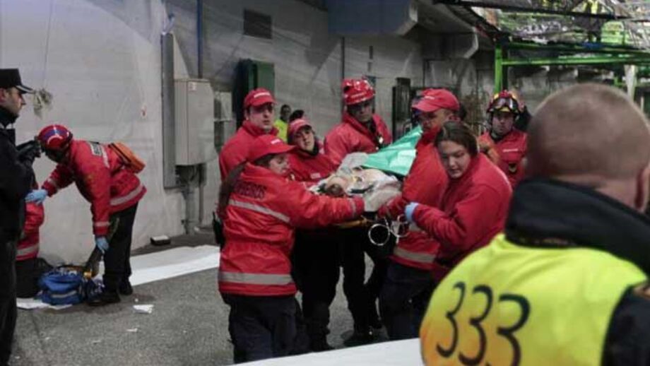 Adepto que caiu ao fosso está fora de perigo