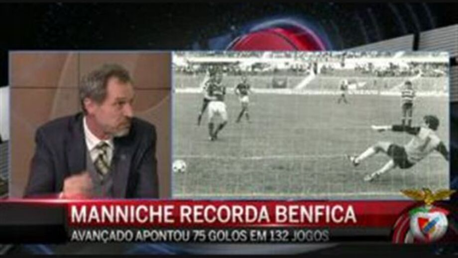 Michael Manniche, dinamarquês que passou pelo Benfica na década de 80, está de visita a Portugal...