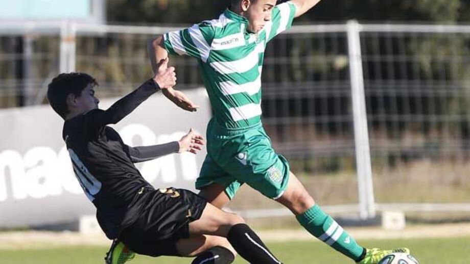Iniciados: Sporting vence e aproxima-se do líder Anadia