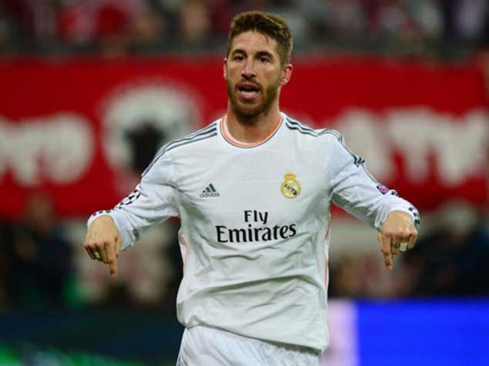 Sergio Ramos de volta aos treinos 