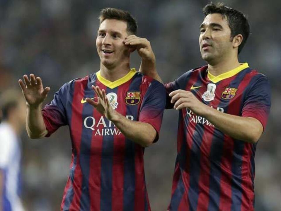 Deco: «Messi e Ronaldinho foram os melhores jogadores com quem joguei»