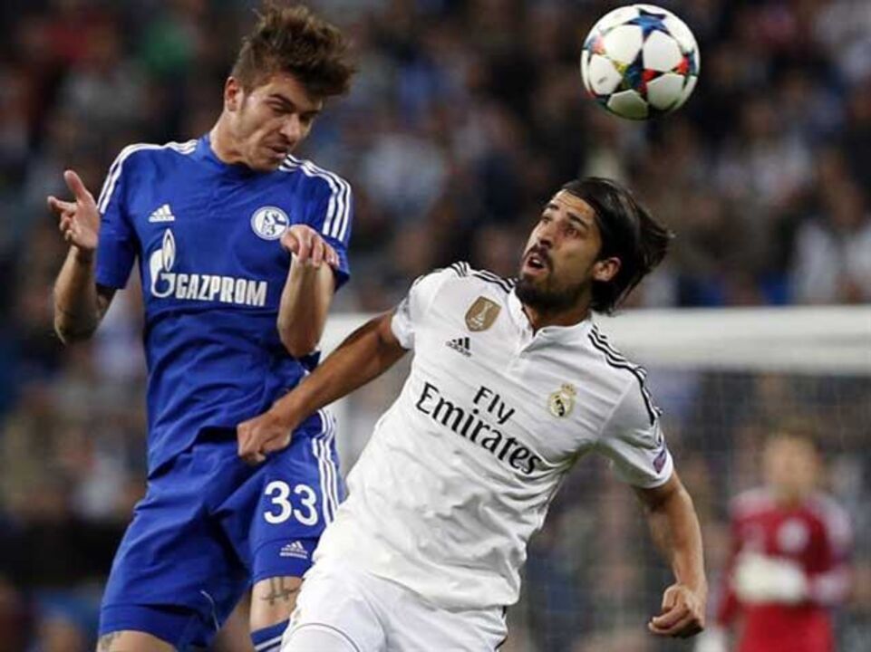 Khedira reuniu-se com Schalke 04 antes do jogo