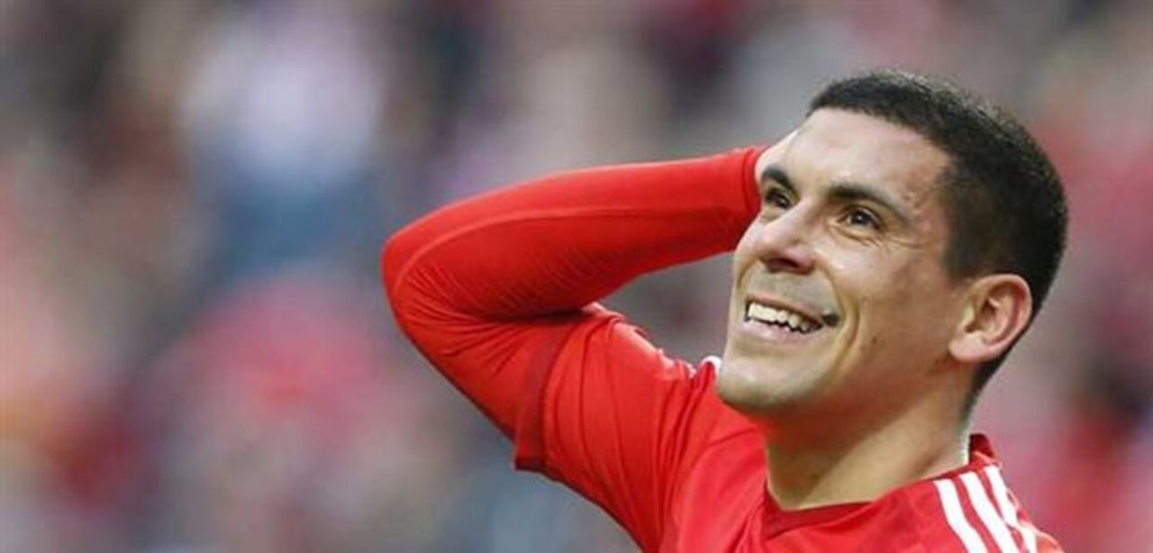 Maxi Pereira no topo da Europa