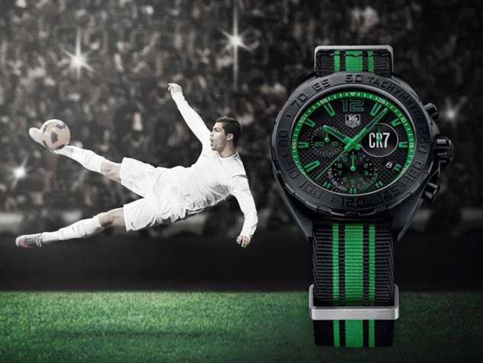 CR7 dá nome a relógio de luxo