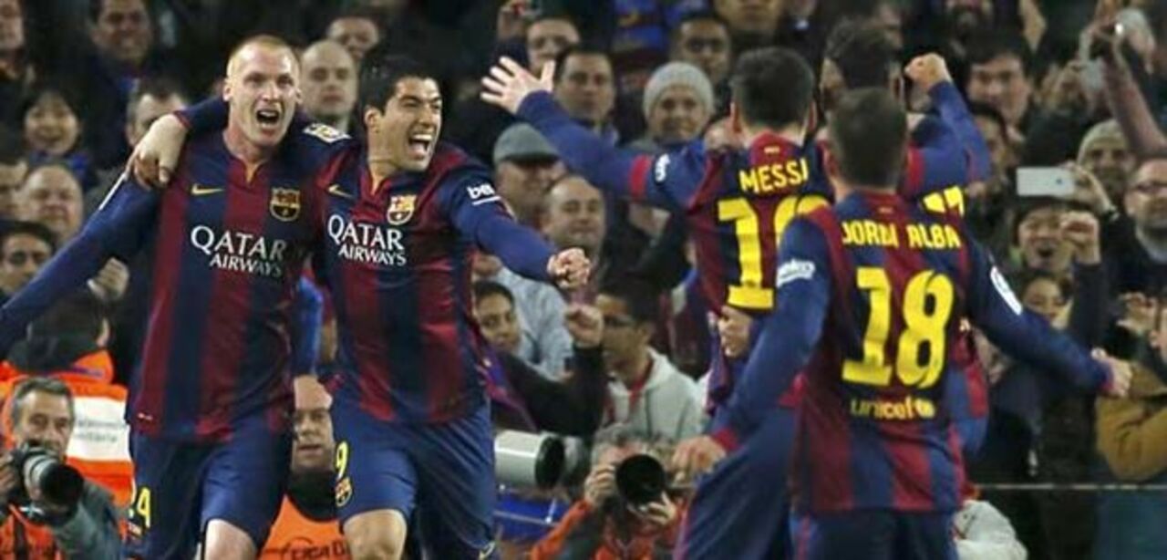 Barcelona-Real Madrid, 2-1: A força de um tridente