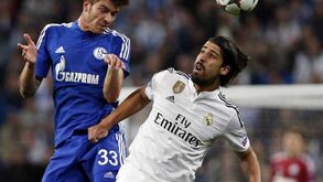Khedira reuniu-se com Schalke 04 antes do jogo