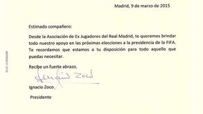 Associação de antigos jogadores apoia Luís Figo