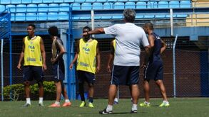 Adeptos do Avaí invadem treino