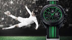 CR7 dá nome a relógio de luxo