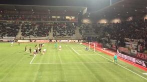 Depois de Romário Baldé, outro penálti à Panenka... ao ar