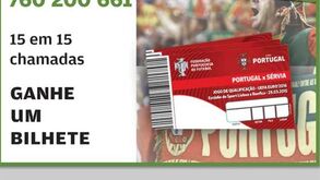 Record oferece bilhetes para o Portugal-Sérvia