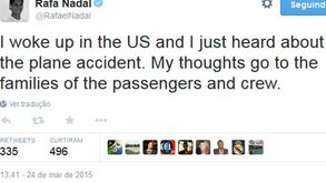 Figuras do desporto espanhol e alemão lamentam vítimas