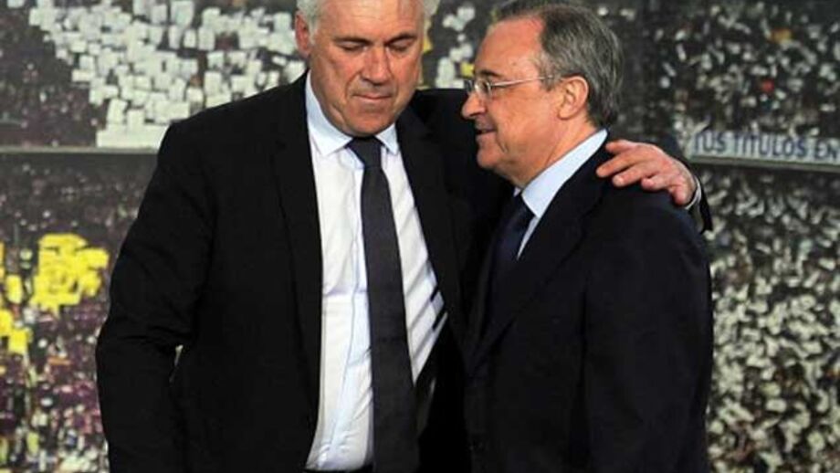 Florentino Pérez: «Aconteça o que acontecer, Ancelotti continuará no cargo»
