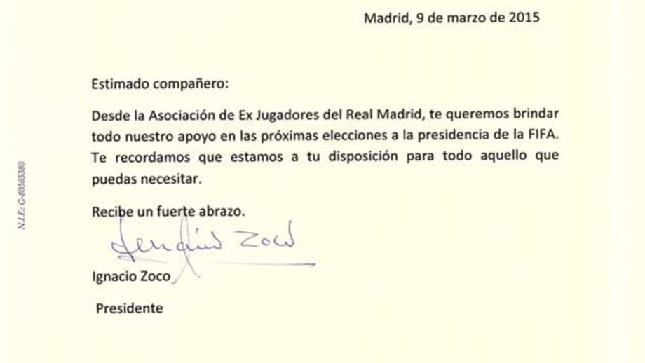 Associação de antigos jogadores apoia Luís Figo