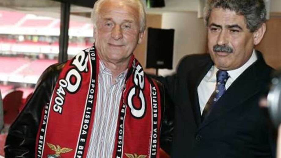 Águias dão os parabéns a Giovanni Trapattoni