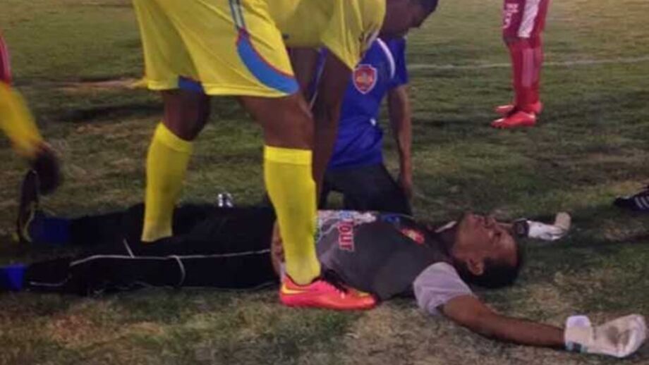 Dirigente-treinador acabou como... guarda-redes