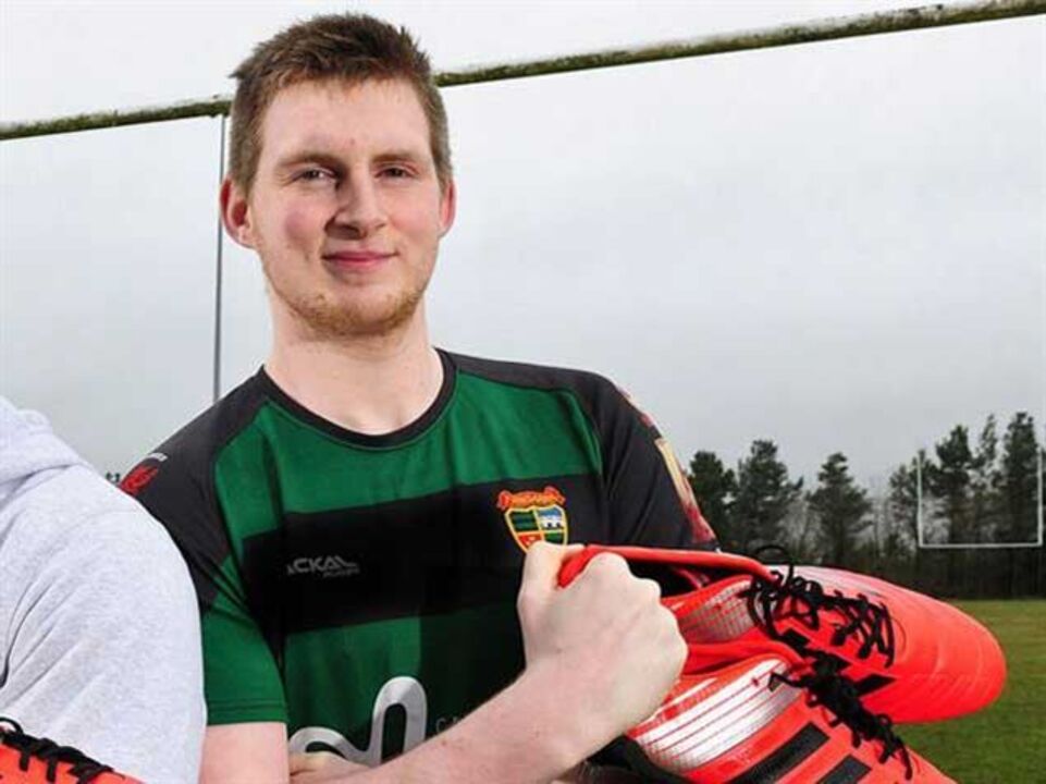 Carl Griffiths encontra botas número 58