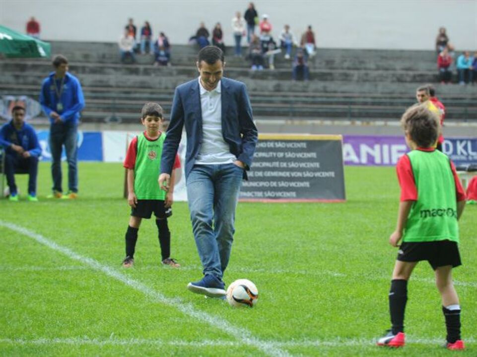 São Vicente Cup: Pauleta deu o pontapé de saída
