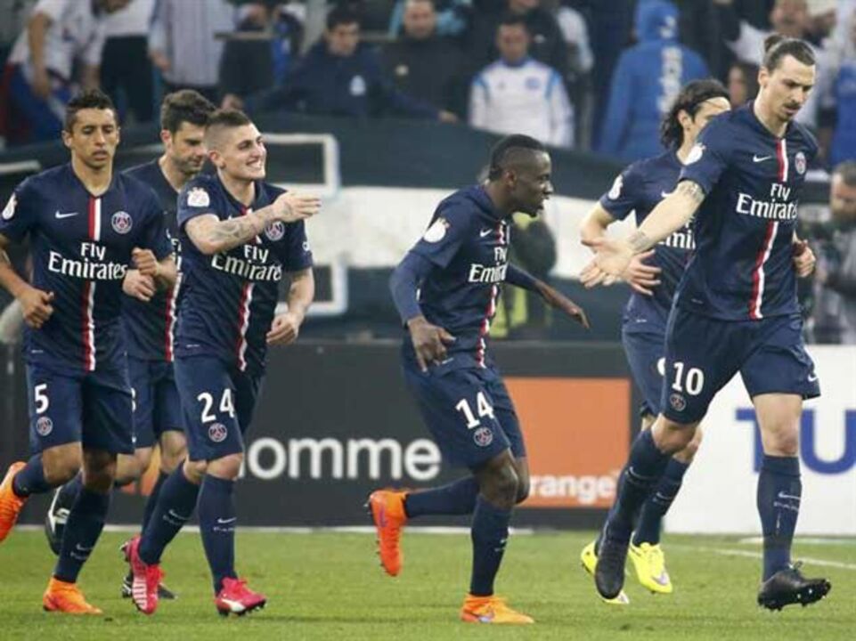 Marselha-Paris SG, em direto