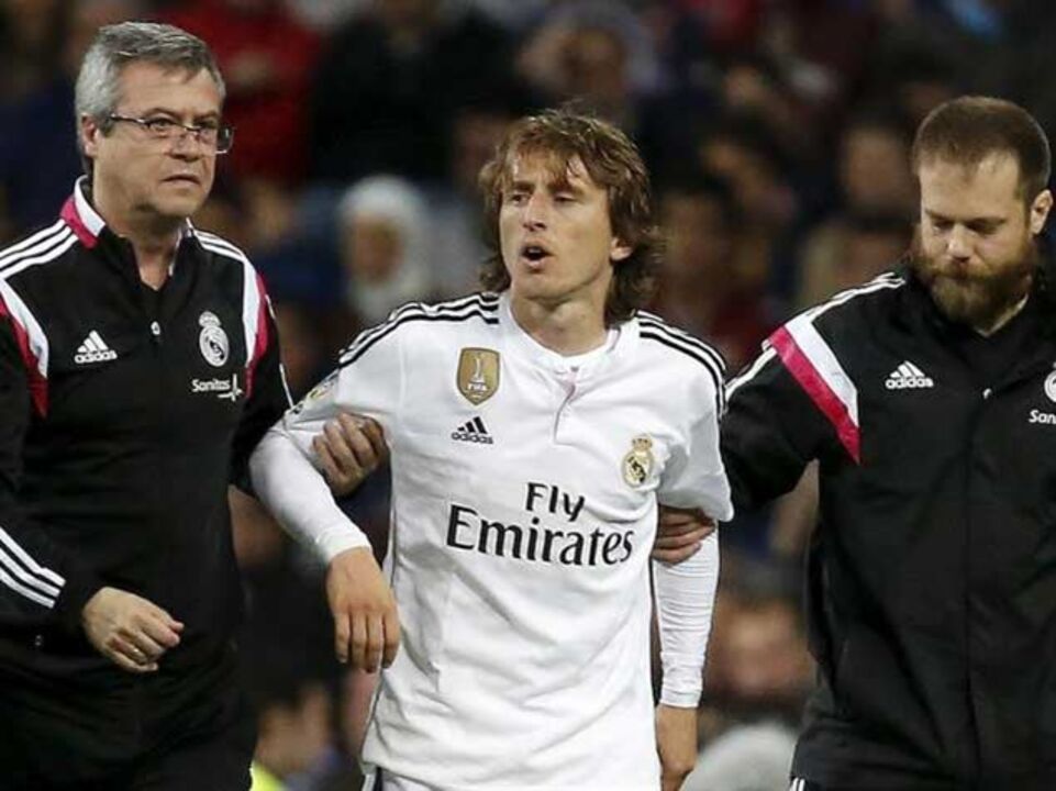 Luka Modric avalia lesão 