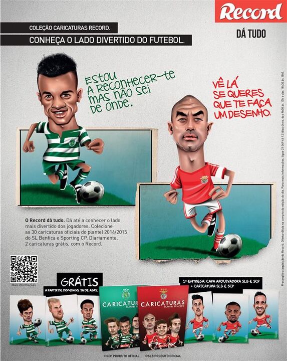 Coleção Caricaturas Record