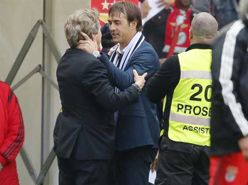 Lopetegui para Jesus: «Se voltas a trocar o meu nome dou-te um murro»