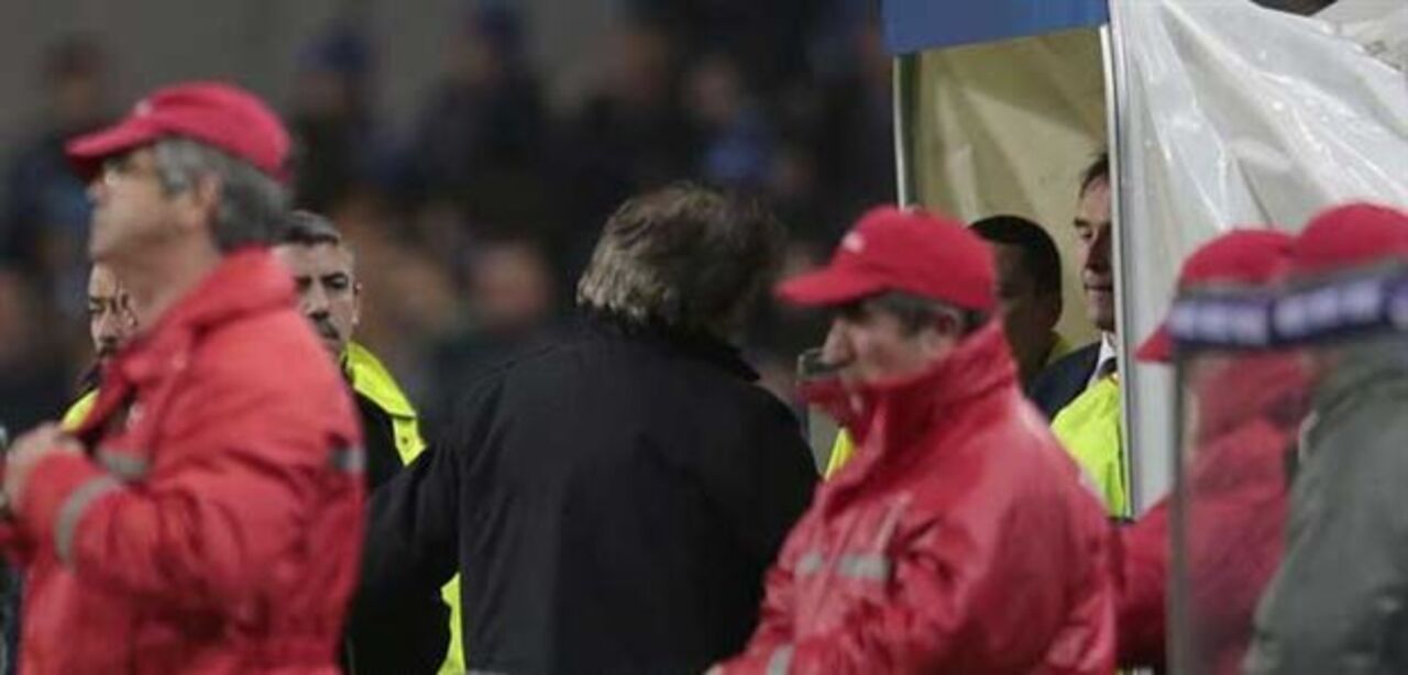 Lopetegui esperou por Jesus no túnel do Dragão mais calmo