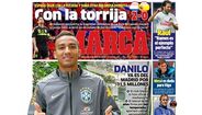 Espanhóis "loucos" com a confirmação de Danilo no Real Madrid