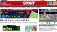 Ronaldo rei nos site com "manita" ao Granada
