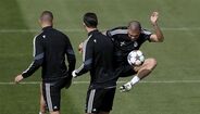 O último treino antes do confronto com o At. Madrid 