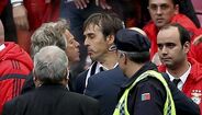 Momentos de tensão entre Jesus e Lopetegui