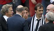 Momentos de tensão entre Jesus e Lopetegui