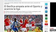 Confronto de treinadores destacado pela imprensa internacional