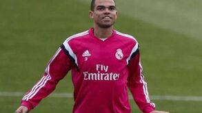 Pepe regressou aos treinos