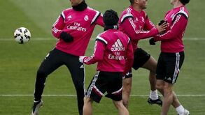 Pepe sem limitações no treino