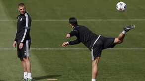 O último treino antes do confronto com o At. Madrid 