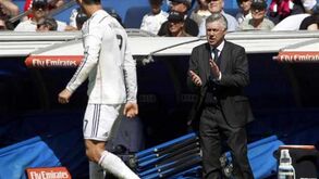 Ancelotti: «Ronaldo tem é de falar dentro de campo»