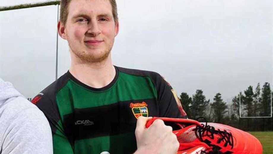 Carl Griffiths encontra botas número 58