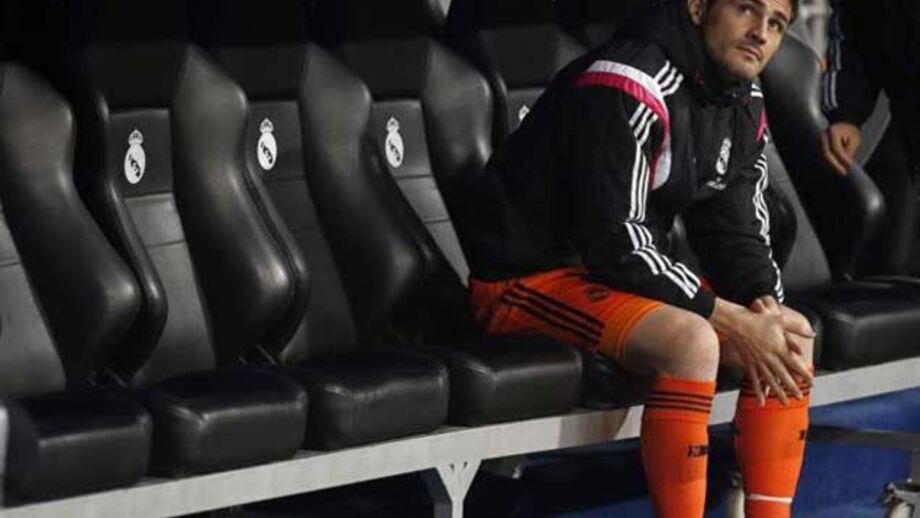Casillas fica no banco no próximo jogo no Bernabéu