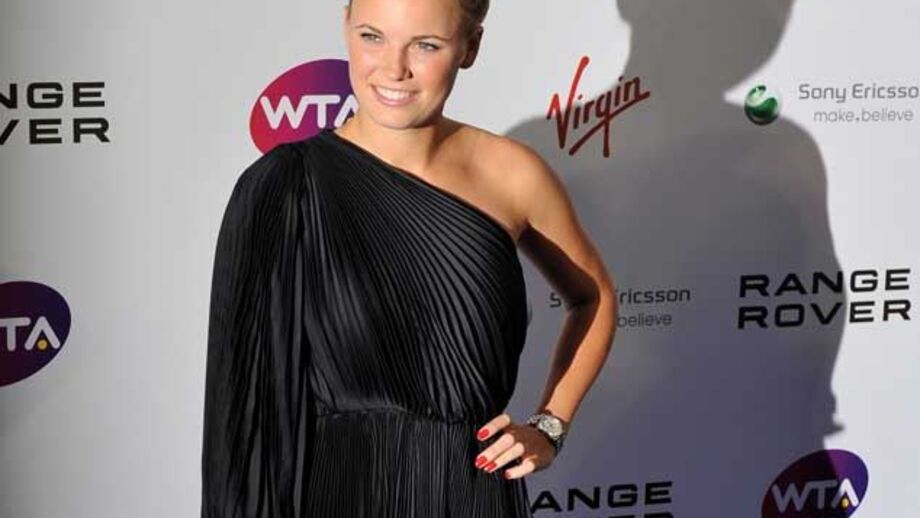 Wozniacki próxima de J. J. Watt