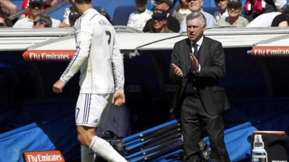 Ancelotti: «Ronaldo tem é de falar dentro de campo»